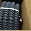 Sepetrel Professional Pool Vacuum Hose and Head Heavy Duty Hoses with Swivel Cuff and Weighted Flexible Vacuum Head, for Ingraound & Above Ground Pools