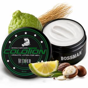 Bossman Colotion 2-in-1 Body Lotion & Cologne for Men Long-Lasting, Hydrating, Soothing Moisturizer for Men Suits All Skin Types for Daily Use Vetiver X Scent