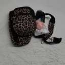 linmaya Water Bottle Carrier Bag with Phone Pocket for Stanley Cup 40/30oz,Insulated Neoprene Water Bottle Holder Cross-boday Bag with Adjustable Shoulder & Handheld Strap Stanley Cup Accessories (Pink Leopard)