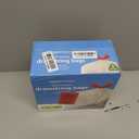 Amazon Basics 13 Gallon Tall Kitchen Drawstring Trash Bags, Flextra Strength, Tear Resistant, Puncture Resistant, 10% Post Consumer Recycled, 90 Count, White