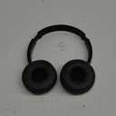 JVC Deep Bass Wireless Headphones, Bluetooth 5.2, Built-in EQ (Bass/Clear/Normal), Multi-Point Connection, Voice Assistant Compatible, 35 Hour Battery Life - HAS36WB (Black) (Small)