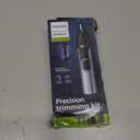 Norelco Philips Nose Trimmer 5000 for Nose, Ears, Eyebrows Trimming Kit, NT5600/62 (Latest Version)