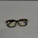 IBOANN Oversized Blue Light Glasses for Woman, Funky Fashion Glasses With Preppy Look, Eye Strain Computer Glasses (Medium, Coco Tortoise)