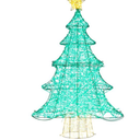 4-ft 520 LED Lighted Artificial Christmas Tree Xmas Tree Décor