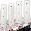 Dock Fender Bumpers, Boat Dock Bumpers Straight-Edge Marine Fenders Side Guard, Soft UV-Resistant Marine 17-Inch, Horizontal Protection,Inflatable