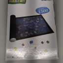 Lavievert 1500 Piece Jigsaw Puzzle Mat Roll Up with Unique Auxiliary Line Design, Portable Puzzle Board for Adults, Non-Slip Puzzle Keeper Storage Saver for Up to 1500 Piece Puzzles