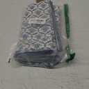 Columbia Blue Block Print Cotton Throw Pillow Covers for Decorative Couch Pillows for Living Room, Chic Boho Cute Outdoor Valentine Pillows Covers Gifts 20x20 Inches