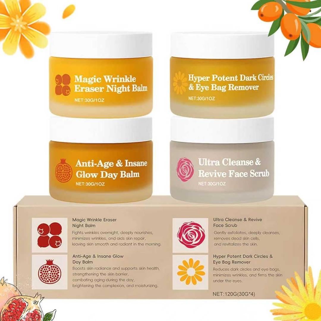 Mature Skin Care System  Complete Hydrating & Nourishing Skincare for Mature Women | Promotes Smooth, Firm & Radiant Skin | Handcrafted with Arctic Botanicals