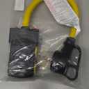 220 to 110 Adapter Compatible with NEMA 10-50P to 4X 5-20R/15R with 20 Amp Circuit Breaker, 220/250V Electrical Stove/Range/Oven Male Plug Gas 110/125V Power Convert Adapter(1.8 ft)