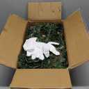 9 FT Prelit Christmas Garland with Pine Cones, Artificial Snowy Pine Garland for Christmas 50 LED Battery Operated Warm Lights and Timer Xmas Garlands Decor Indoor Outdoor