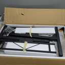 Small Portable Rolling Standing Desk - 32 Inch Adjustable Height Mobile Stand Up Desks with Wheels for Treadmill Walking Pad, Teacher Podium for Classroom, Couch Sofa Side Laptop Table, Rustic Brown (31.5)