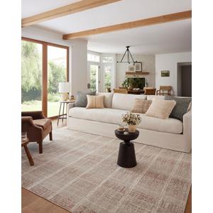 Loloi Angela Rose Ember Collection EMB-02 Clay/Sand 2'-3" x 3'-10" Accent Rug
