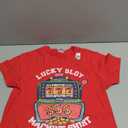 Lucky Slot Machine Tee Casino Las Vegas Gambling T-Shirt L