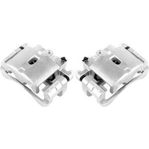 SCITOO 18-B4729 18-B4728 Left & Right Brake Calipers w/Bracket For Cadillac For Escalade 2002-2006, For Chevy For Astro 2003-2005, For GMC For Safari 2003-2005, with 4 Wheel Double Pistons
