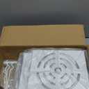 Pots and Pans Organizer, Heavy Duty Pot Racks, 7 Tiers Adjustable Pot Holder Kitchen Cabinet Organizer for Pots, Pans and Lids With 3 DIY Methods, White