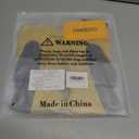 OZERO Men & Women Winter Gloves -30F Deerskin Leather Water-resistant Windproof Cold Weather Glove for Driving Hiking (Medium, Gold-black)