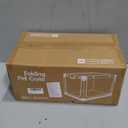 Veraste 30 Inch Collapsible Travel Dog Crate for Medium Large Dogs, Portable Dog Crate 4-Door Foldable Soft Kennel with Durable Mesh Windows for Indoor & Outdoor Travel, with Storage Bag, Green