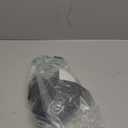 BARKLESS Dog Muzzle for Short Snout, Soft Frenchie Muzzle for Biting, Chewing, Licking for French Bulldogs Boston Terriers, Ideal for Flat-Faced Aggressive Dogs Grooming Walking, Allows Drinking (M (Head Cir: 15"-16.5"), Black)