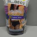 Hanes womens Microfiber Panties Pack, Moisture-wicking Stretch Underwear, 10-pack