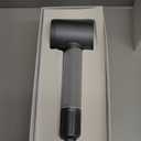 Hair Dryer - 1 Min Fast Drying, High-Speed Blow Dryer with 500 Million Negative Ions, No Heat Damage, Low Noise, Lightweight, Professional Hairdryer with Diffuser & Nozzle, Gunmetal