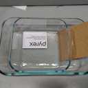 Pyrex Deep 3-Pack Glass Baking Dish Set (9"x13", 7"x11", 8"x8") With BPA-Free Lids, Rectangular Glass Bakeware, Dishwasher, Microwave, Freezer & Pre-Heated Oven Safe