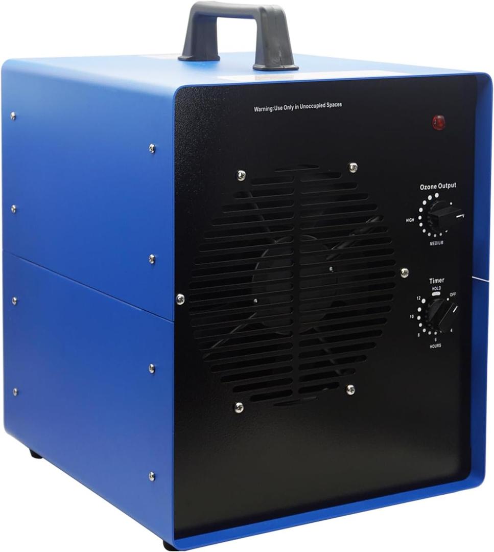 Ozone Generator, 7000 Sq/Ft Ozone Machine Ionizer for Industrial, Commercial, Home, Car, Basement