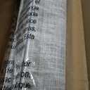 UNISHADES no Drill Cordless Roman Shades for Windows, 34" W 64" H - 100% Blackout - Linen - Beige