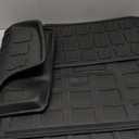 Rongtaod Cargo Mat Compatible with 2010-2024 Toyota 4Runner 7 Seats Trunk Mat Cargo Liner Back Seat Cover Protector 4 Runner Accessories (2nd&3rd Row Backrest Mats+Trunk Mat)