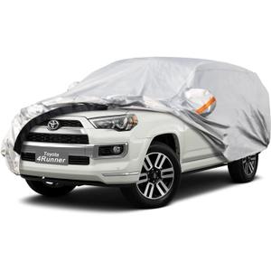 GUNHYI 6 Layer SUV Car Cover Custom Fit Toyota 4Runner (1995-2025) Waterproof All Weather, Heavy Duty Outdoor Snow Sun Rain Uv Protection (Ships from US Warehouse, Delivery 3-8 Days)