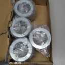 Luyostik 8pcs 1-1/ 2" bore Shaft Collar, 1-1/ 2" bore Solid Steel Style zinc Plated Set Screw Shaft Collars, 2-1/ 4" OD, 3/ 4" Width, for Wheel Barrow Axle, Gearbox Assemblies, Machine Tools, Industry