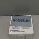 INFIYA 2K Security Camera Indoor-360 Cameras for Home Security and One-Tap Call, Elderly/Cat/Baby/Nanny, Motion Alert, Intelligent Tracking, 2.4GHz WiFi Only, Work with Alexa/Google Home, K7, 2 Pack