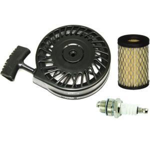 590472 Recoil Starter Assembly for Tecumseh 590732A 590737 590739 590763 590785 590787 590694 590707 for Toro Craftsman with 35066 Air Filter