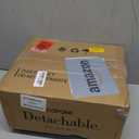 CAROTE 19 Pcs Pots and Pans Non Stick, Cookware Sets Detachable Handle, Induction Kitchen Pots and Pans,NonStick Cooking Set, Oven/Dishwasher/Fridge Safe, Space Saving (Cream White)