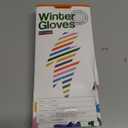 rivmount Kids 3M Winter Ski Snowboarding Snow Gloves Warm Thermal Waterproof Windproof Touchscreen for Boys Girls in Cold Weather (M(6-8 years), 823-Black)