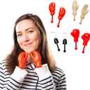 BigMouth Inc Tiny Hands Gag Gifts Baby Hands on a Stick - Fake Small for Costumes and Pranks - Funny Stick Puppets - Party Assortment Set of 4