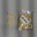 30 Pcs Happy Birthday Cupcake Toppers Glitter Fifty Happy 50th Birthday 30 Pcs Confetti Table Scatter Confetti Decorations for Birthday Party Baby Shower DIY Arts and Crafting GoldenTwo-Sided (Golden9)