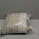 Bathroom Rugs Sets 2 Piece, Toilet Rugs U-Shaped, Contour Bath Mat Rugs Set for Toilet Bathroom, Soft Absorbent Chenille Bath Carpet, Quickly Dry, Washable (Linden Green, 32" x 20" + 24" x 20")