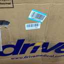 Drive Medical Blue Streak Lightweight Wheelchair - Portable Folding Mobility Aid - Swing-Away Footrests - Desk Arms - Durable Steel Frame - Easy Transport & Storage - 16-Inch Seat