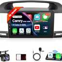 Leadfan Android Car Radio for Toyota Camry 2002 2003 2004 2005 2006 Stereo with Apple Carplay Android Auto, 9inch Touch Screen for Toyota Camry Car Stereo Bluetooth WiFi GPS, Fit J.B.L