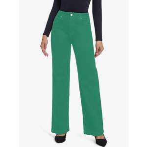 Women's Jeans Straight Leg Casual High Waisted Stretch Trendy Black Pull On Jeans for Women Size 30