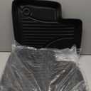 RAV4 Floor Mats AOMSAZTO Floor Liners Fit for Toyota RAV4 2019-2025 (Not Fit Hybrid): All Weather Automotive Floor Mats - 1st & 2nd Row Full Set Rubber Floor Liners - Anti Skid Car Mats