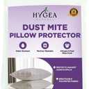 Hygea Dust Mite & Allergen Pillow Protectors, King Size, Set of 2 - Pillow Encasements - Zippered Covers - Hypoallergenic, Waterproof, Soft & Breathable, Premium Quality
