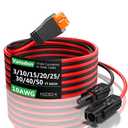 Solar to XT60i Extension Cable 10AWG 30FT XT60i Female to Male Connector for RV Foldable Solar Panel, Portable Power Station, Solar Generator