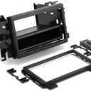 Scosche FD3090B Double DIN or Single DIN with Pocket Radio Install Dash Kit Compatible with Select 1995-2016 Ford, Lincoln, Mazda and Mercury Vehicles - See Fit Guide in images to verify your vehicle