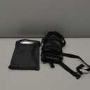 Black Window AC Cover, Dust-proof Waterproof Outdoor Protection Cover, Adjustable Straps, Bottom Covered, Medium (21"x16"x15") 