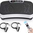 UTRYCO Whole Body Vibration Plate Exercise Machine Vibrating Plate Shaking with Weight 330lbs, Shake Plate Exercise Machine Vibration Platform for Fitness Equipment Workout