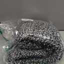 Black and White Bathroom Rugs, Waffle Bath Mat Non Slip Washable Super Absorbent Quick Dry Boho Farmhouse Bathroom Decor, 36"x24" Black and White