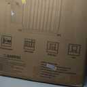 owlie 66 to 75 Inch Extra Wide Baby Gate with Door for Stairs Doorways