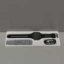 Smart Watch for Men Fitness Tracker: Make/Answer Call Military Smart Watches for Men Digital Watches Heart Rate Monitor Waterproof Running Smartwatch Android Phones iPhone Samsung Compatible 2 Bands (Black)