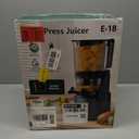 EanOruus Juicer Machines, 3-in-1 Cold Press Juicer with 6.5" Extra Large Chute, 100oz Large Capacity, AC Motor, Makes Juice, Nut Milk & Sorbet, Premium Gray